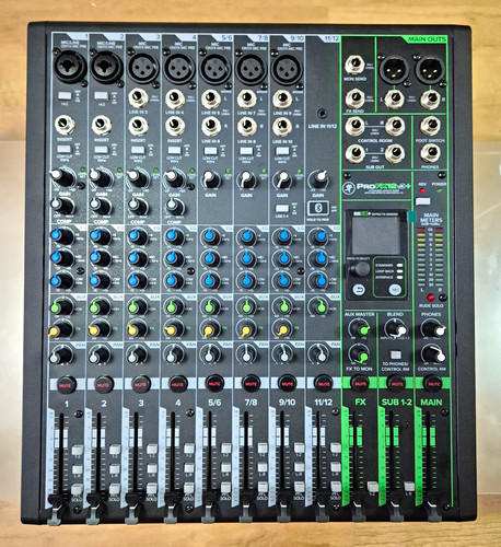 Mackie profx12v3 channel - profx12v3+, 12-channel