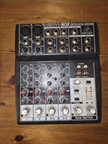 Behringer xenyx 802 audio - 802,