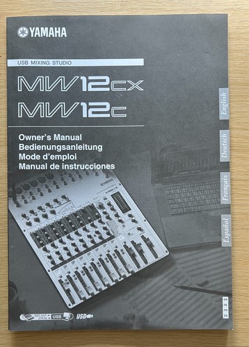 Yamaha mw12cx audio mixer - mw12cx,