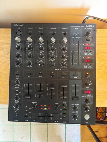 Behringer djx750 pro channel - behringer, 5-channel