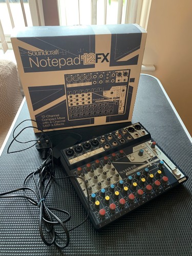 Soundcraft notepad 12fx - soundcraft, notepad-12fx