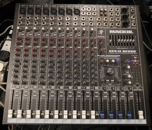 Mackie cfx12 channel - mackie, mixer