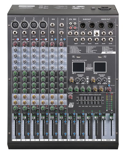 Audio mixer 20 or 24 - pa,