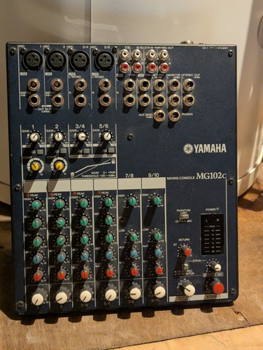 Yamaha mg102c channel - yamaha, 10-channel