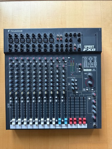 Soundcraft spirit folio fx8 - soundcraft,