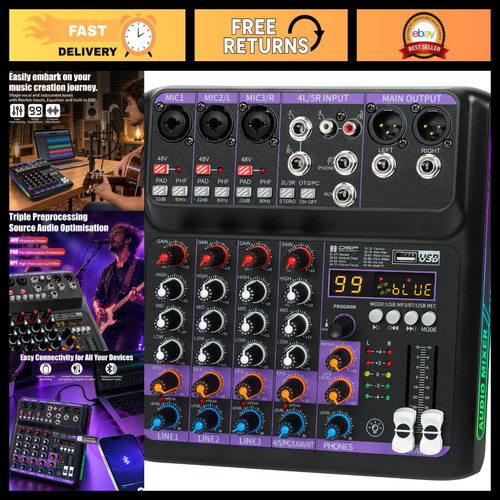 Channel audio mixer - audio,