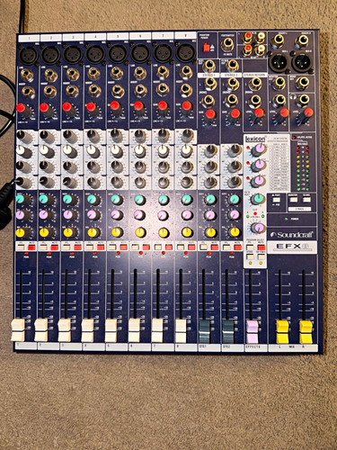Soundcraft efx8 channel - soundcraft,