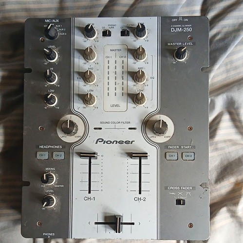 Pioneer djm 250 channel - pioneer, djm-250