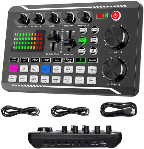 F998 live sound card - live, and