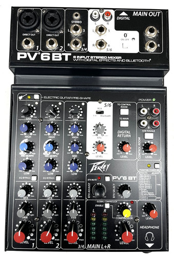 Peavey bluetooth mixer - bt,