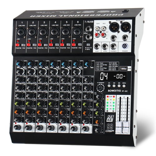 Audio mixer channel - audio, 8